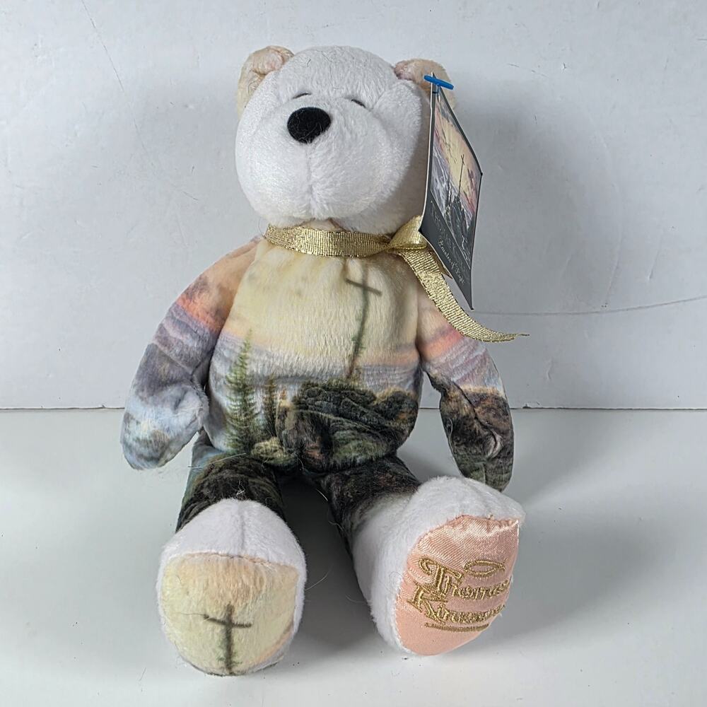 2003 Thomas Kinkade Bear Sunrise Gallery Treasures Collection